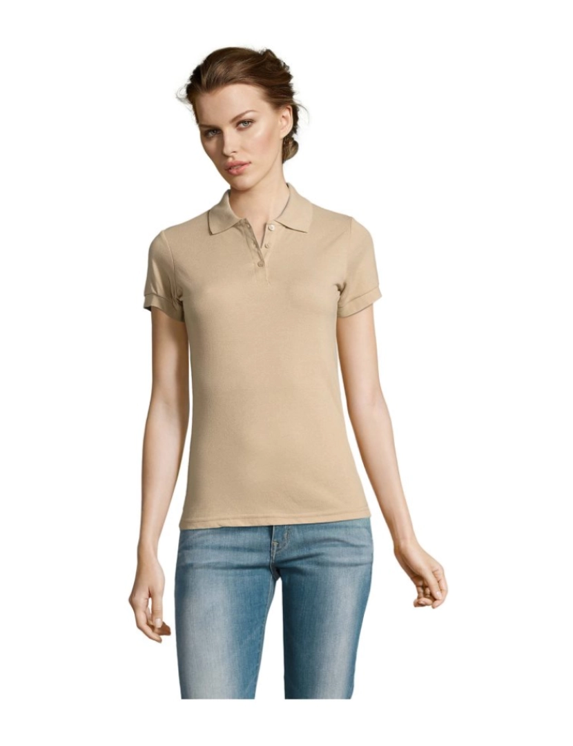 Sols - Camisa polo feminina - mangas curtas - PRIME WOMEN