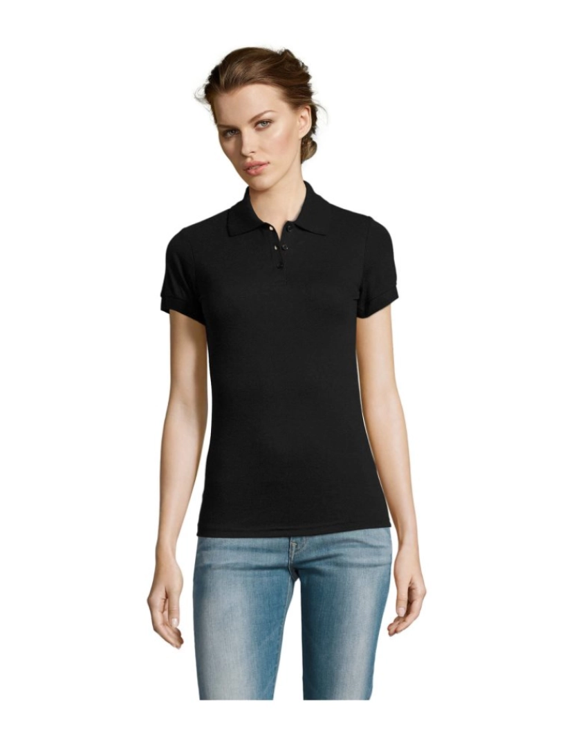 Sols - Camisa polo feminina - mangas curtas - PRIME WOMEN