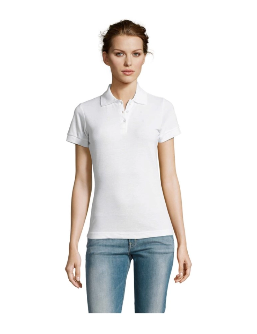 Sols - Camisa polo feminina - mangas curtas - PRIME WOMEN