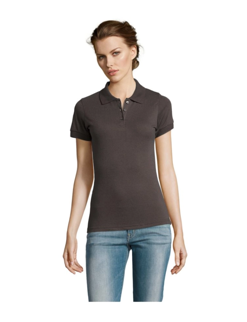 Sols - Camisa polo feminina - mangas curtas - PRIME WOMEN