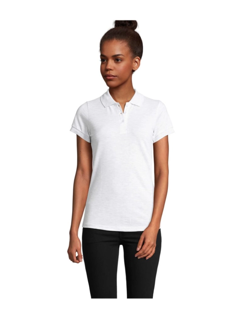 Sols - Camisa polo feminina - mangas curtas - PRIME WOMEN