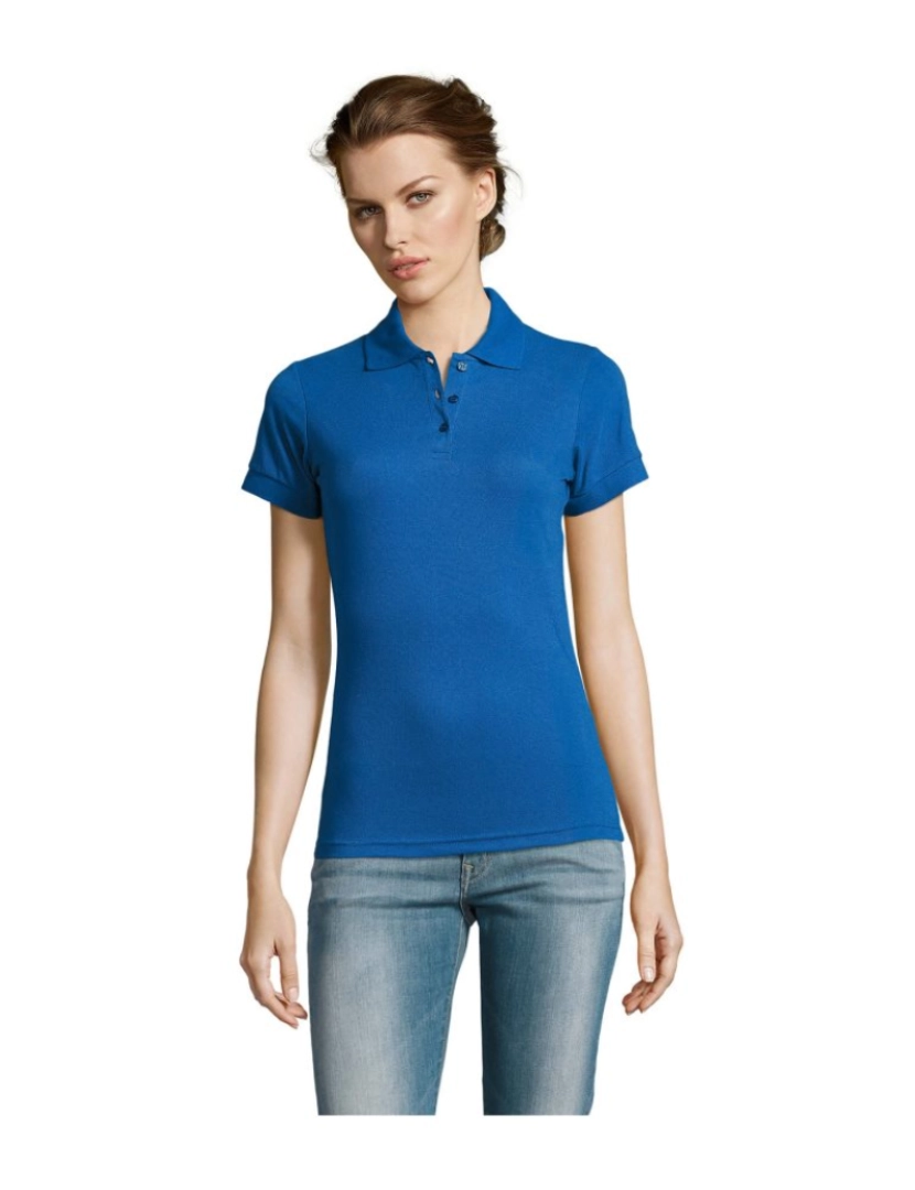 Sols - Camisa polo feminina - mangas curtas - PRIME WOMEN