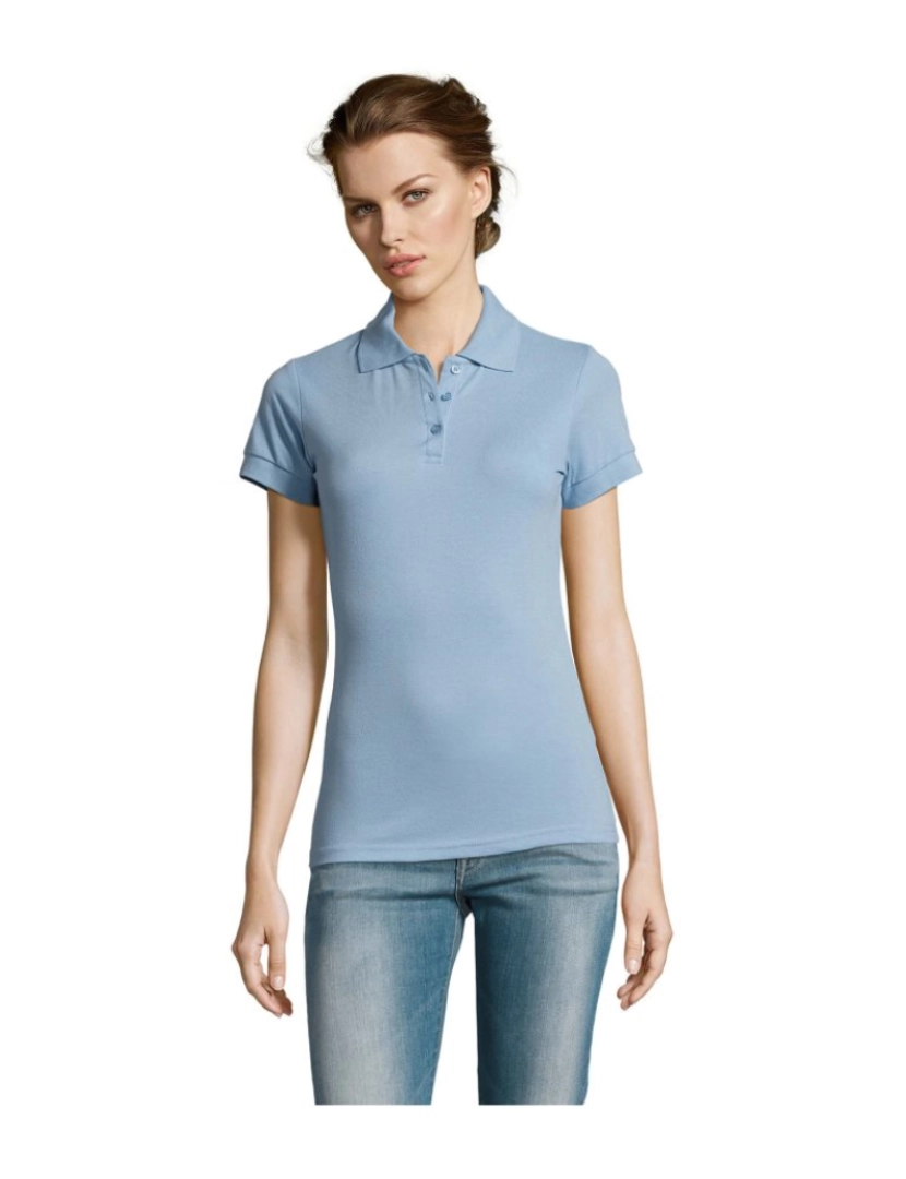 Sols - Camisa polo feminina - mangas curtas - PRIME WOMEN