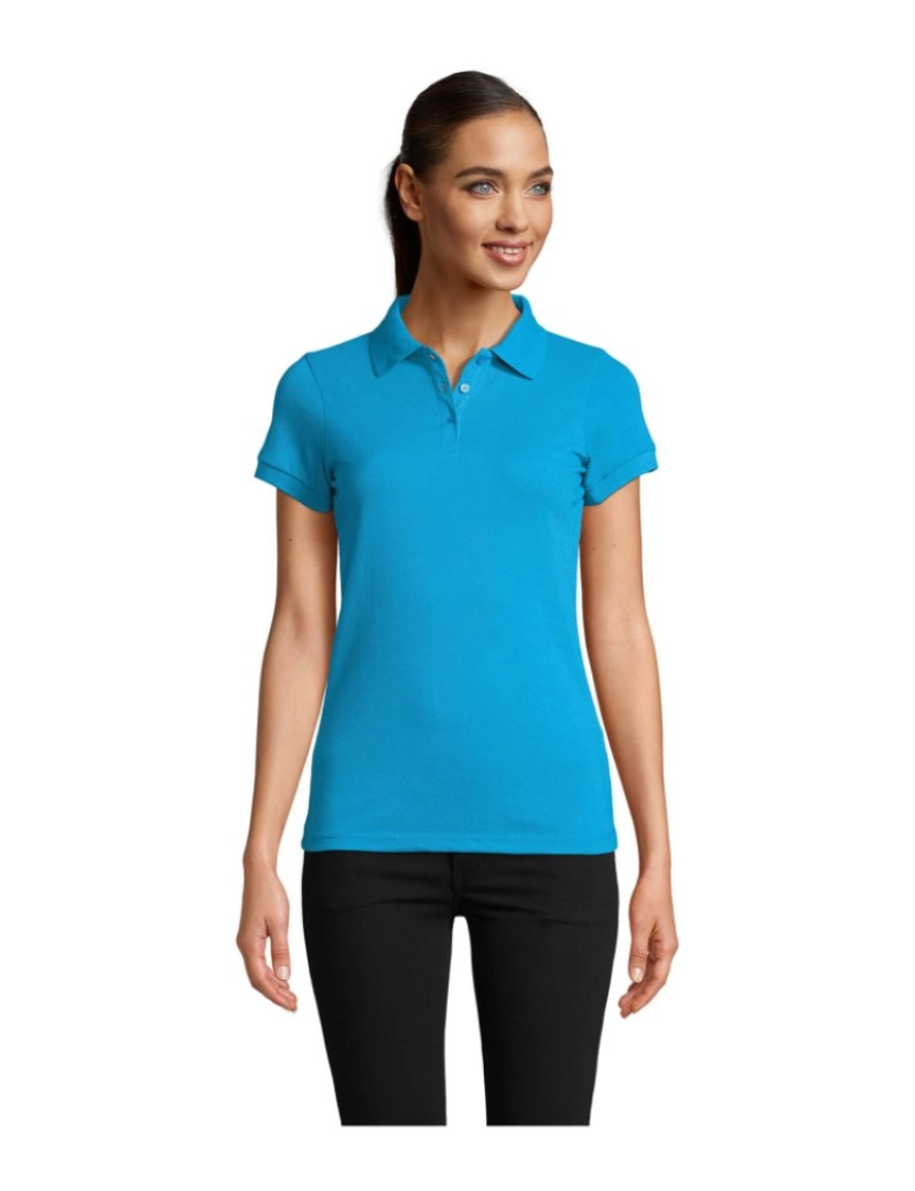 Sols - Camisa polo feminina - mangas curtas - PRIME WOMEN