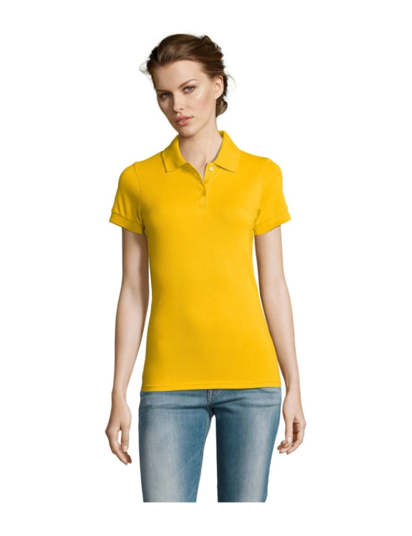 Sols - Camisa polo feminina - mangas curtas - PRIME WOMEN