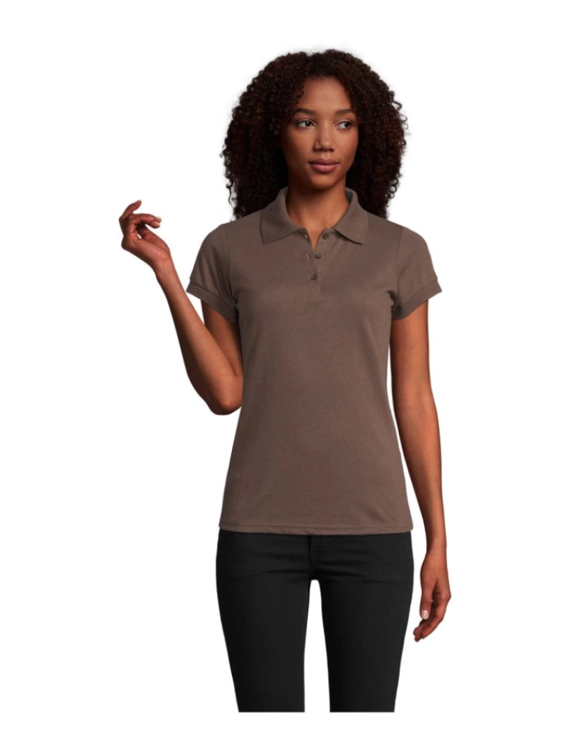 Sols - Camisa polo feminina - mangas curtas - PRIME WOMEN