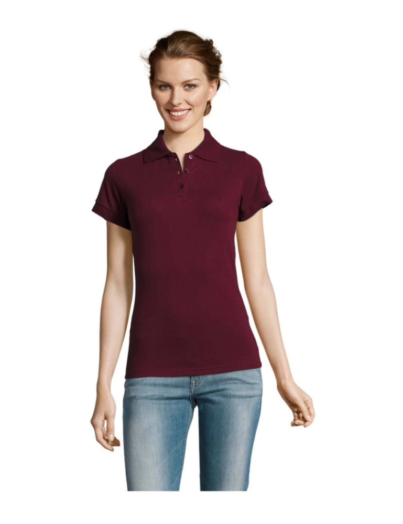 Sols - Camisa polo feminina - mangas curtas - PRIME WOMEN