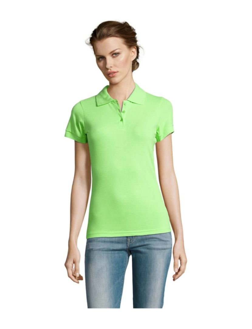 Sols - Camisa polo feminina - mangas curtas - PRIME WOMEN