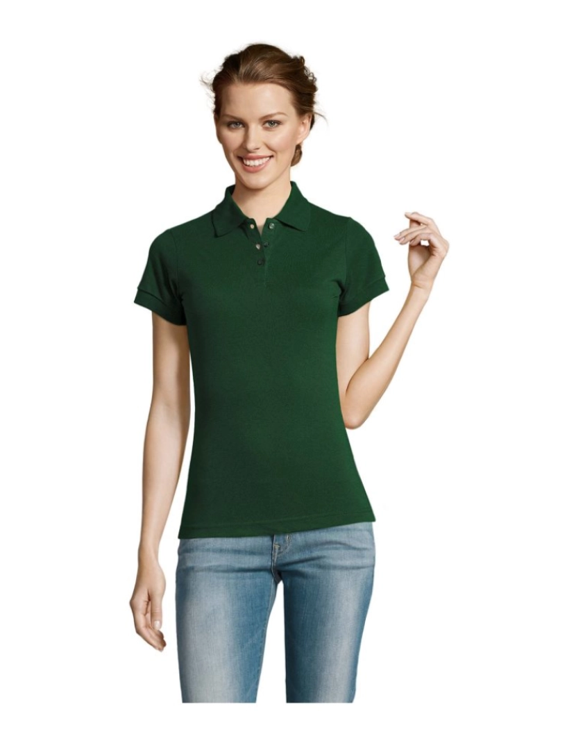 Sols - Camisa polo feminina - mangas curtas - PRIME WOMEN