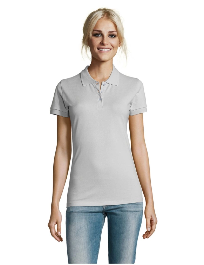 Sols - Camisa polo feminina de manga curta mulher perfeita