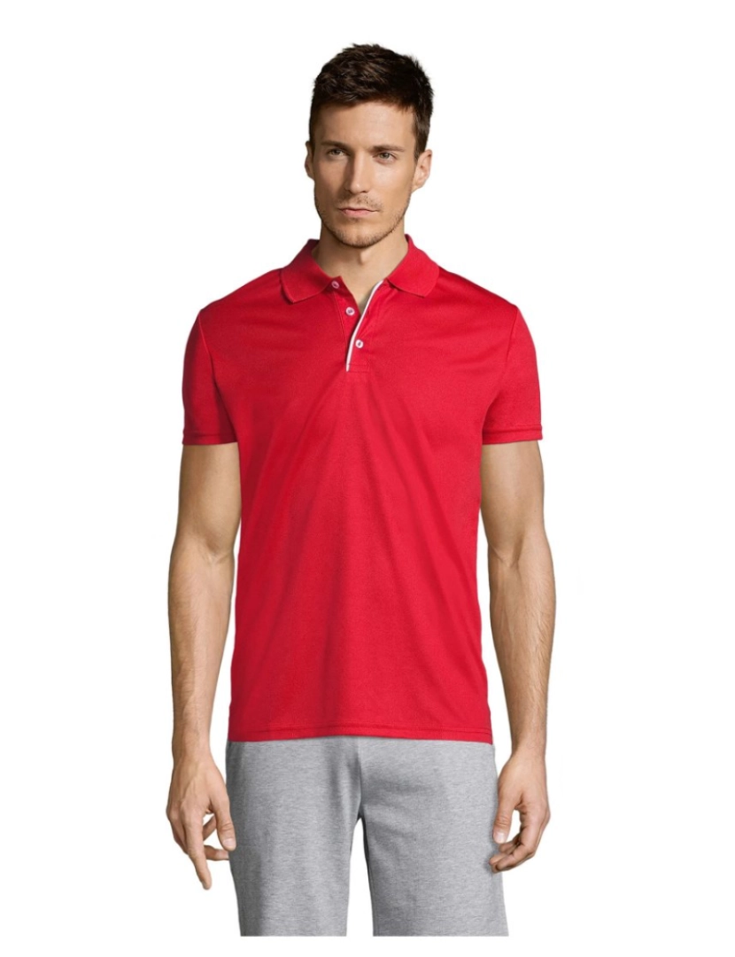 Sols - Camisa polo esportiva masculina performer