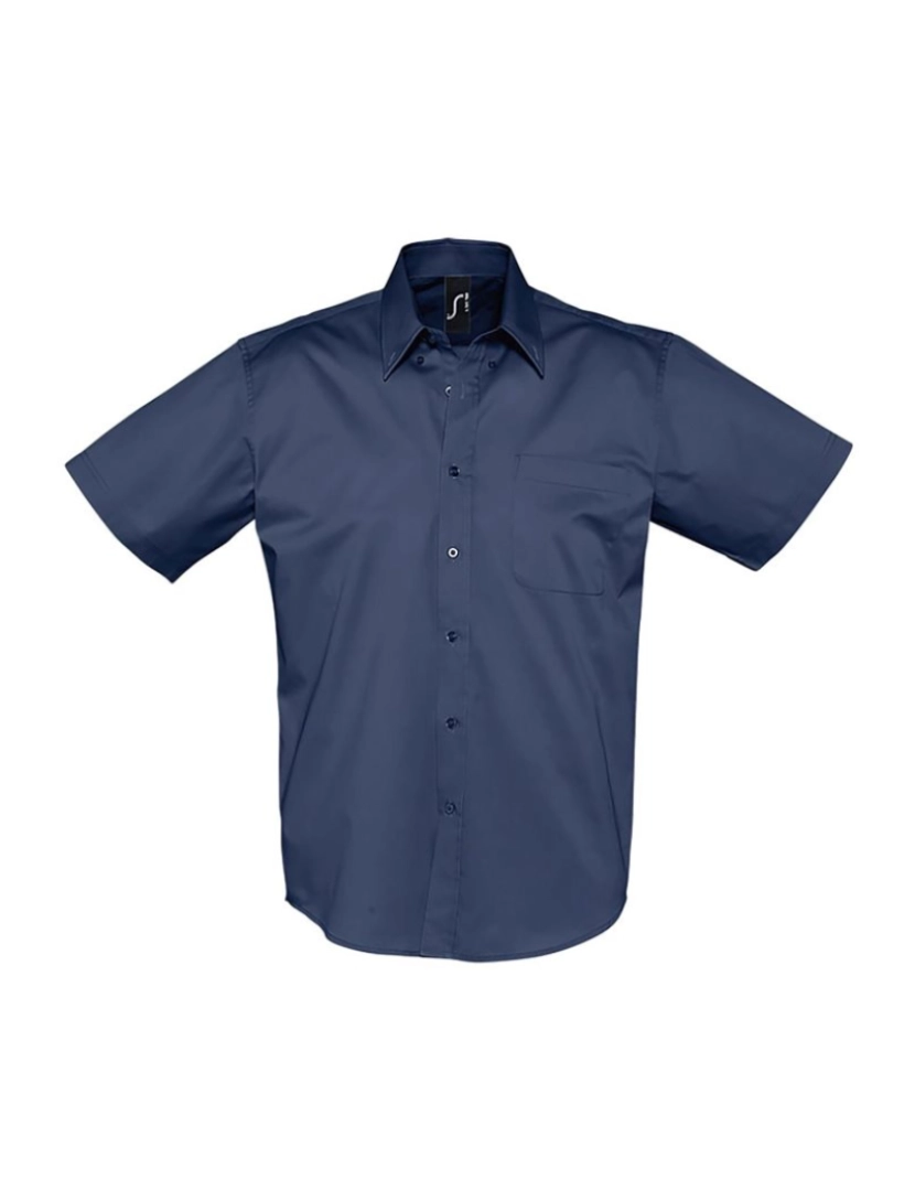 Sols - Camisa de manga curta de algodão masculino  BROOKLYN