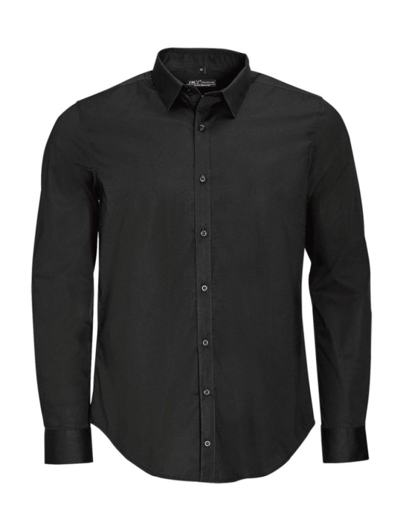 imagem de Camisa Masculina Stretch Manga Longa1