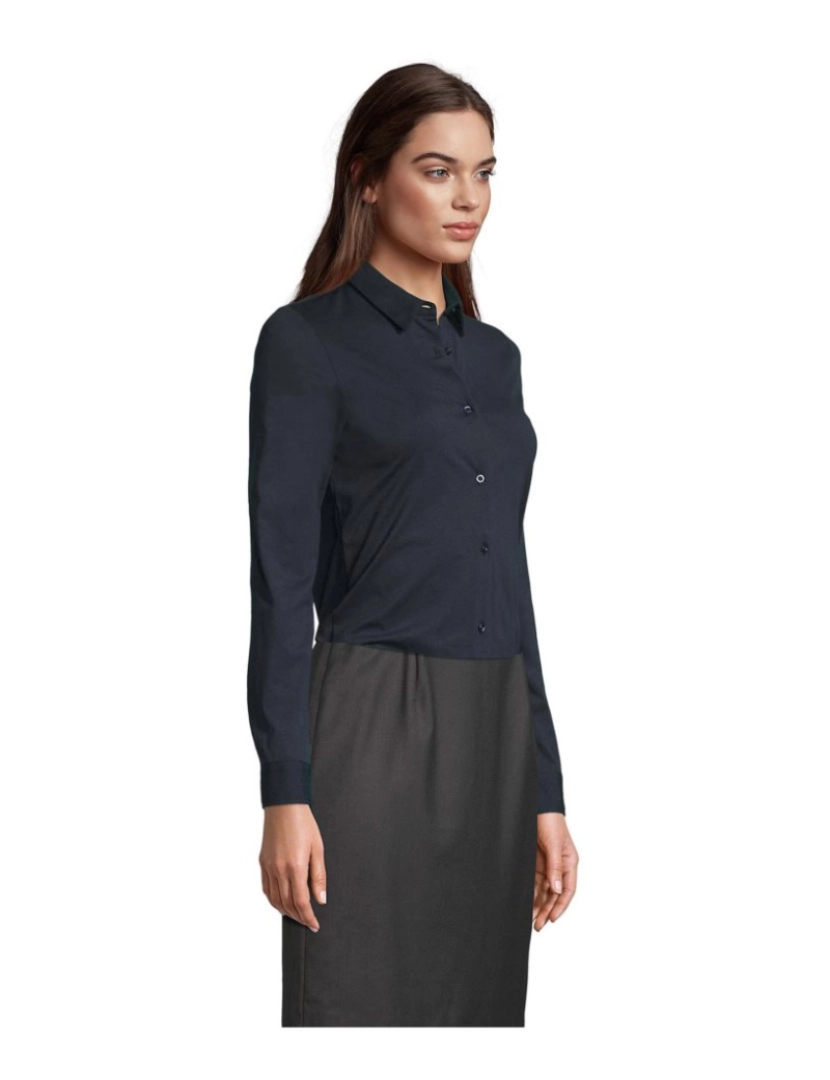 Sols - Camisa feminina de malha lisa Mercerizada  BALTHAZAR WOMEN