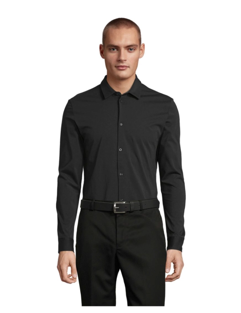 imagem de Camisa masculina de malha lisa Mercerizada  BALTHAZAR MEN1