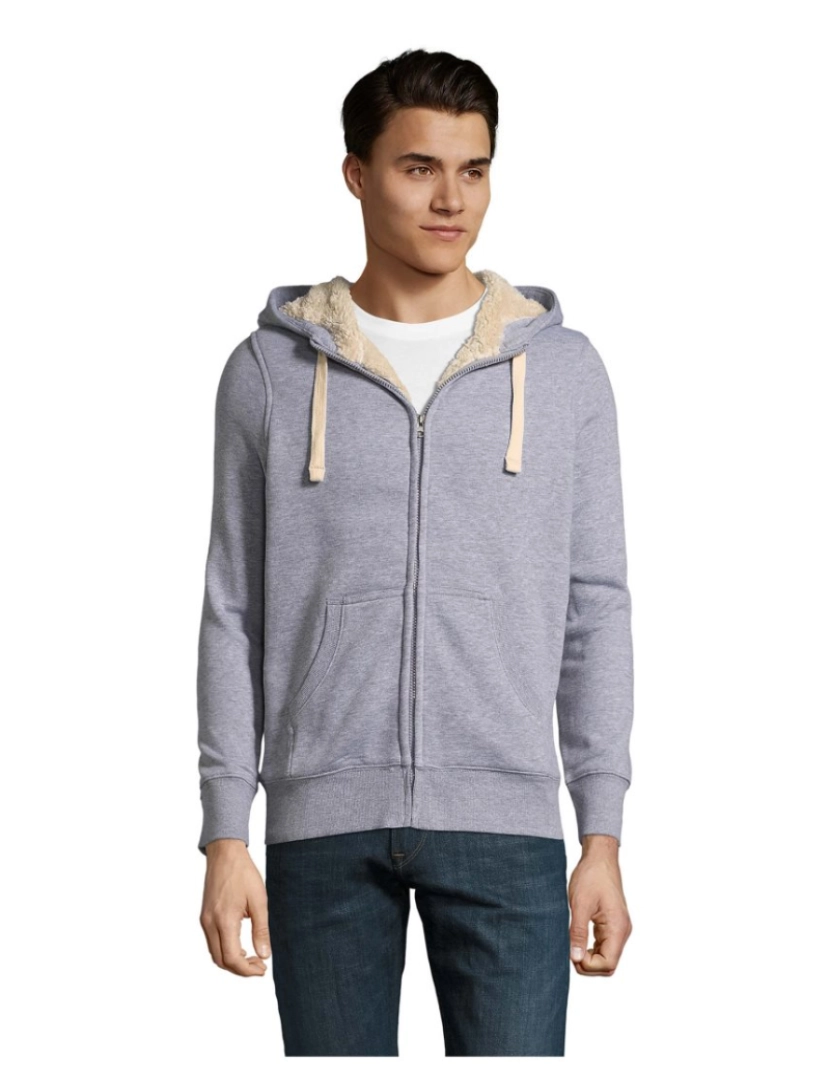 Original Zip - Sweatshirt com capuz e fecho de correr para Homem