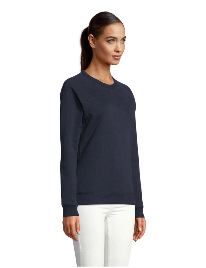 Sols - Sweatshirt de mulher felpuda francesa com gola redonda neoblu nelson mulher