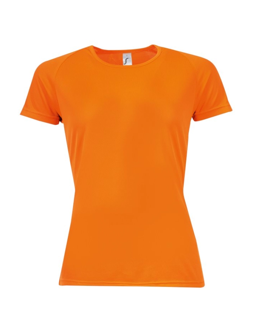 imagem de Pack de 2 t-shirt desportiva manga raglan para mulher1