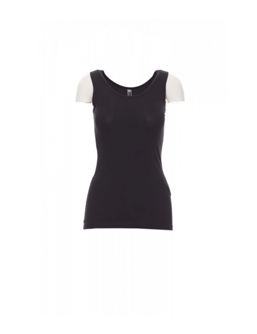 Payper - T-shirt feminina decote com gola redonda 175gr, flextop