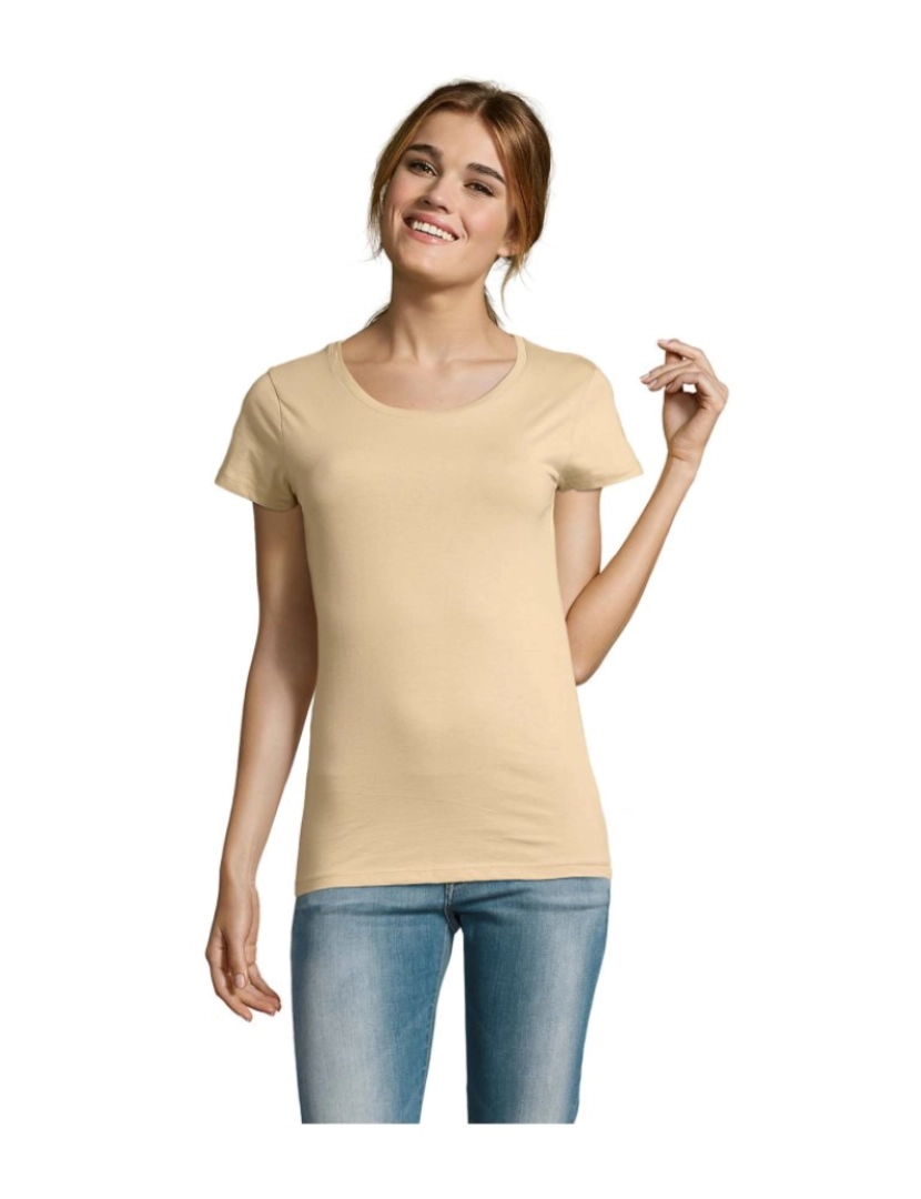 Sols - Milo- t-shirt de manga curta para mulher com algodão orgânico e 14 cores