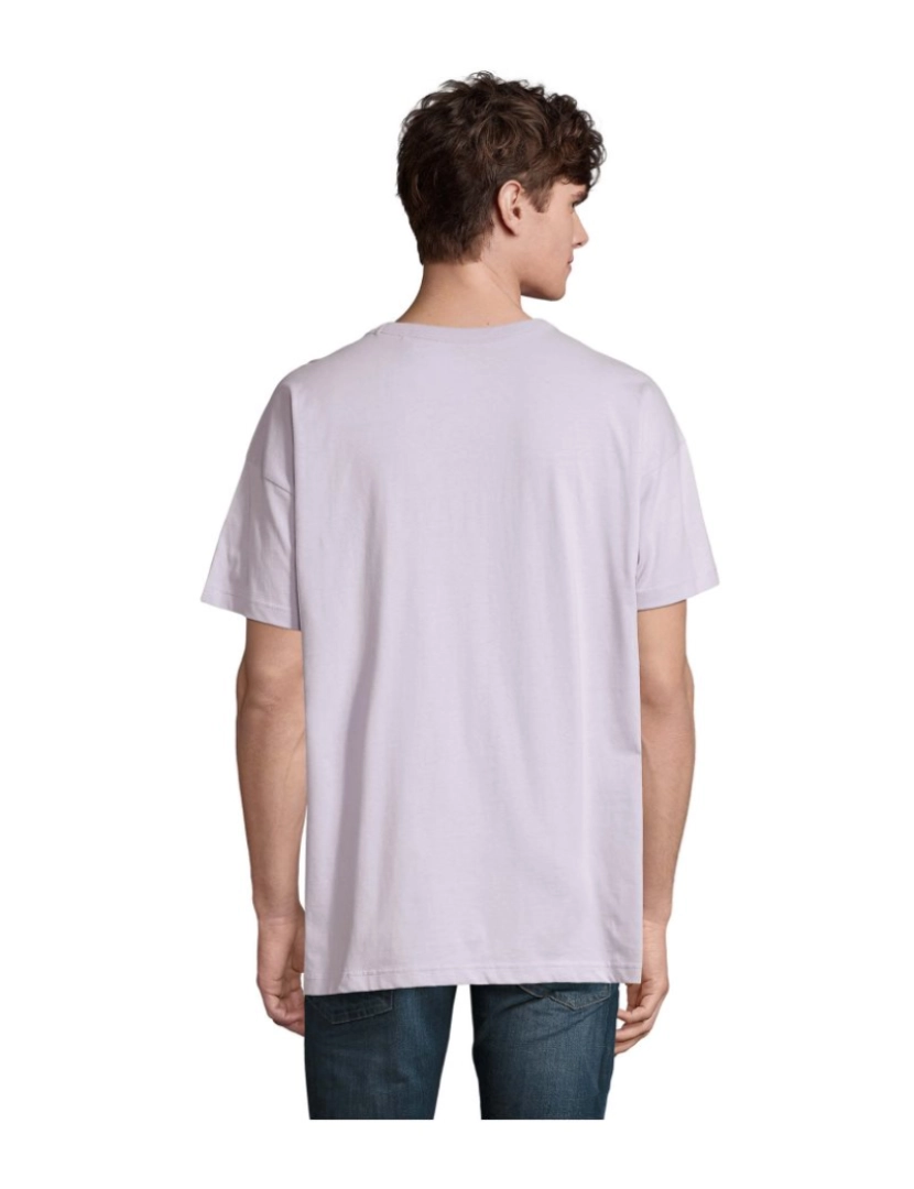 imagem de Camiseta  Masculina OVERSIZE algodão-orgânico penteado - Gola redonda3