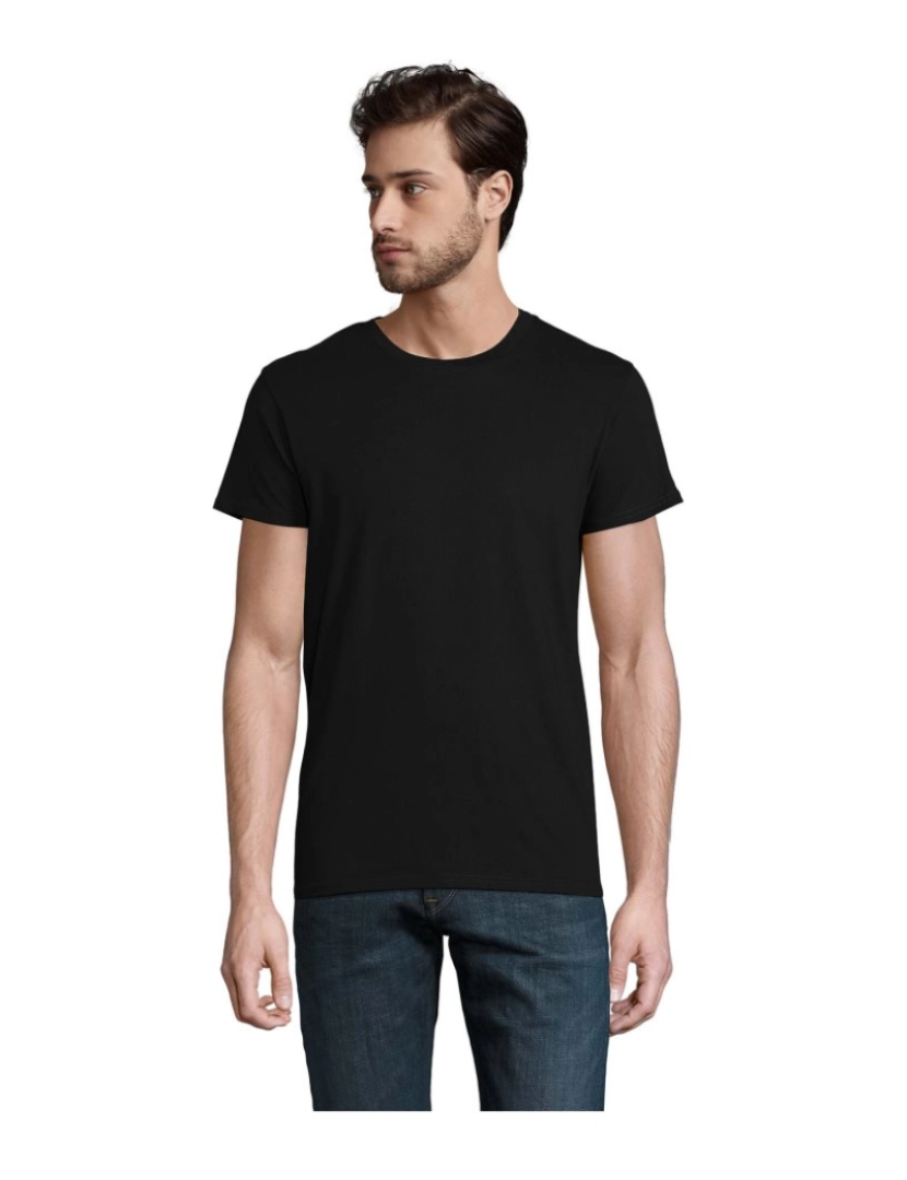 Sols - Camiseta masculina gola redonda