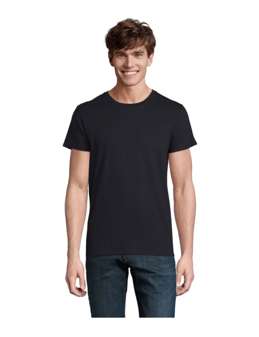 Sols - Camiseta masculina gola redonda