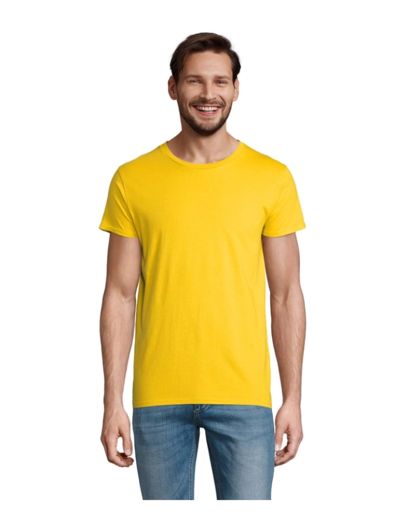 Sols - Camiseta masculina gola redonda