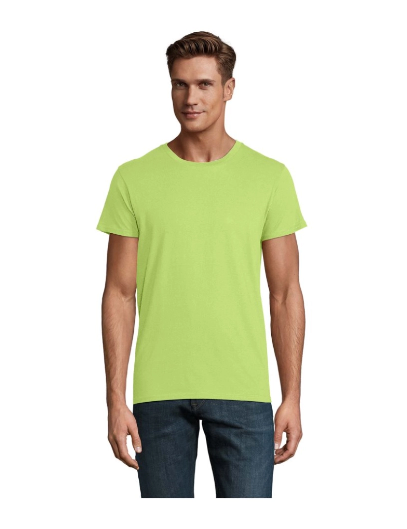 Sols - Camiseta masculina gola redonda