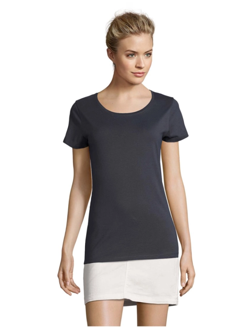 Sols - T-shirt feminina gola redonda martin