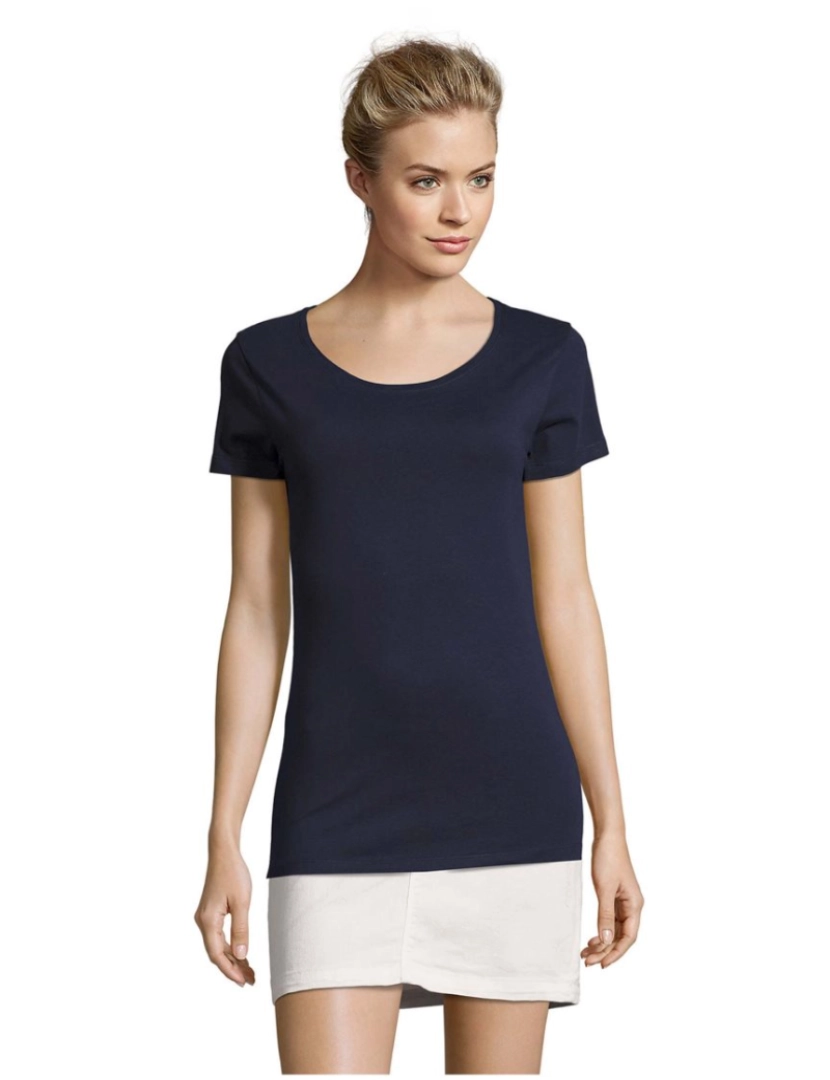 Sols - T-shirt feminina gola redonda martin