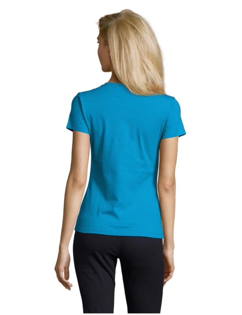 imagem de T-shirt imperial feminina gola redonda2