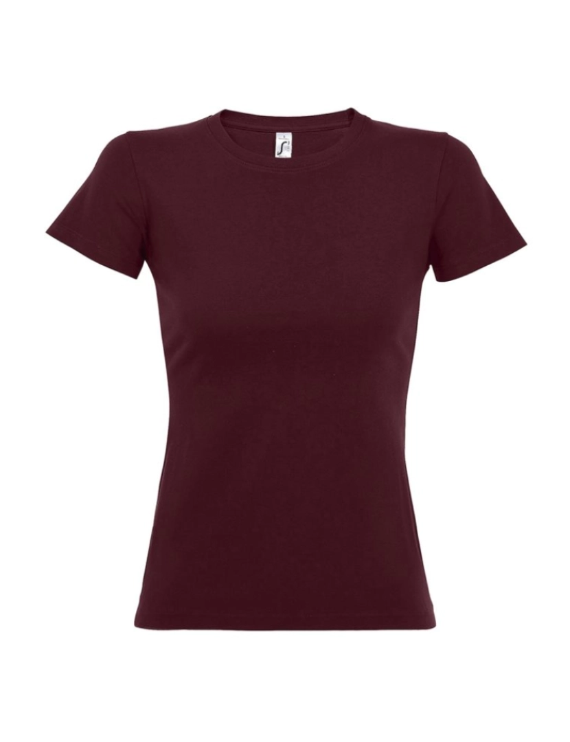 Sols - T-shirt imperial feminina gola redonda