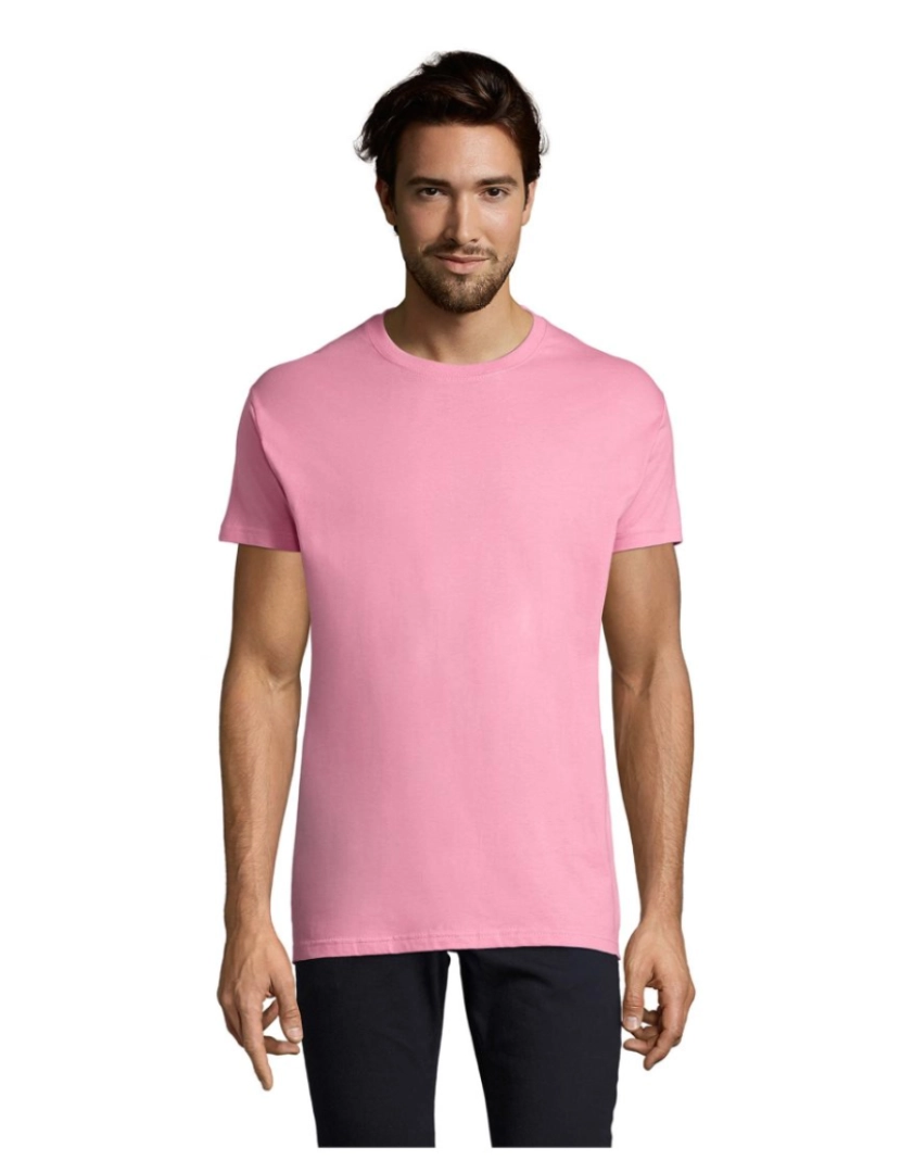 Sols - T-shirt imperial de gola redonda para homem