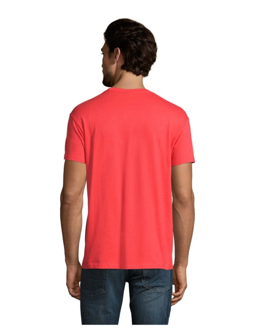 Sols - T-shirt imperial de gola redonda para homem