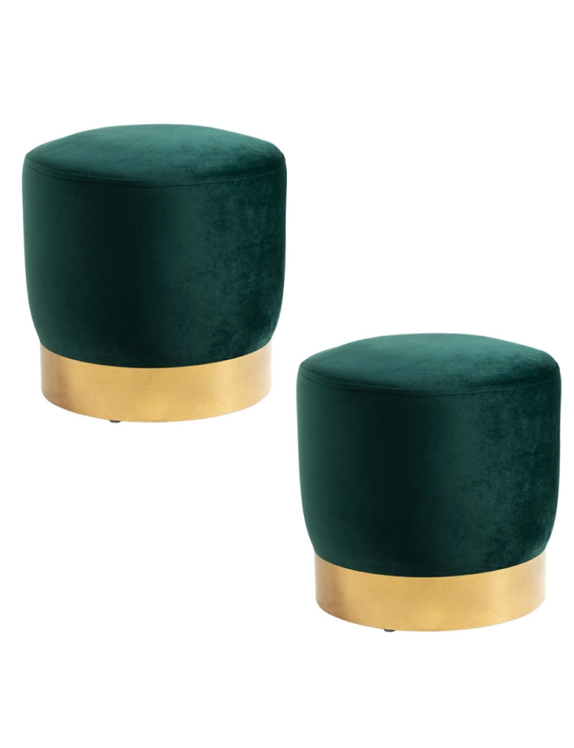 Presentes Miguel - Pack 2 Bancos Tassel - Verde