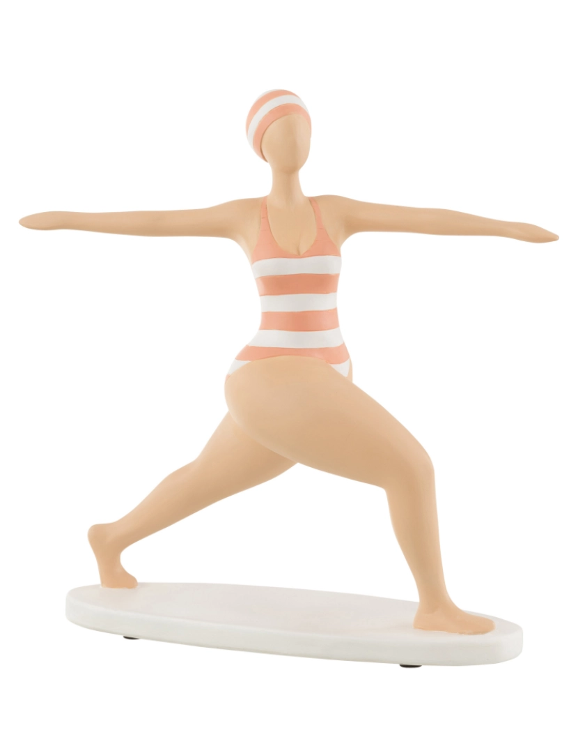 J-Line - J-Line mulher Yoga estiramento Poly Laranja