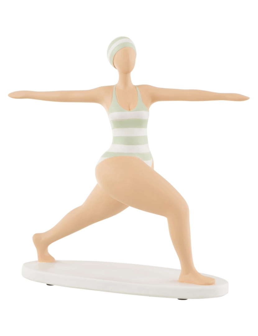 J-Line - J-Line mulher Yoga estiramento Poly Verde