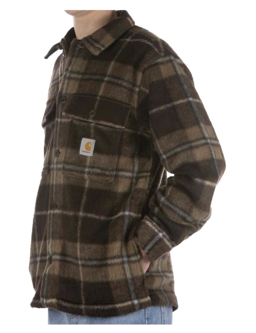 imagem de Carhartt Manteiga Camisa Brown Jacket4