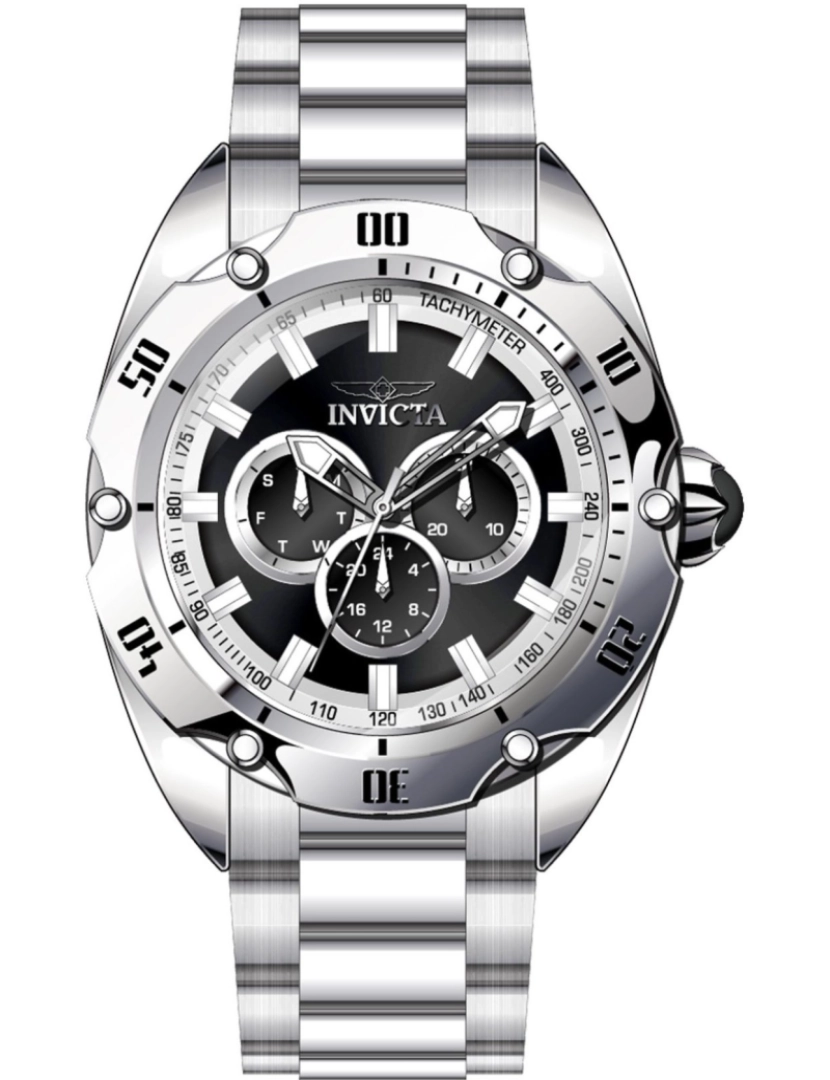 Invicta - Invicta Venom 45729 Relógio de Homem Quartzo  - 50mm