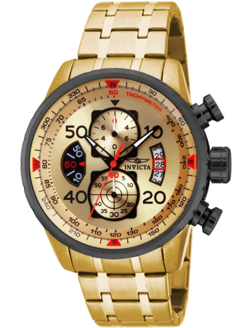 Invicta - Invicta Aviator  17205 Relógio de Homem Quartzo  - 48mm