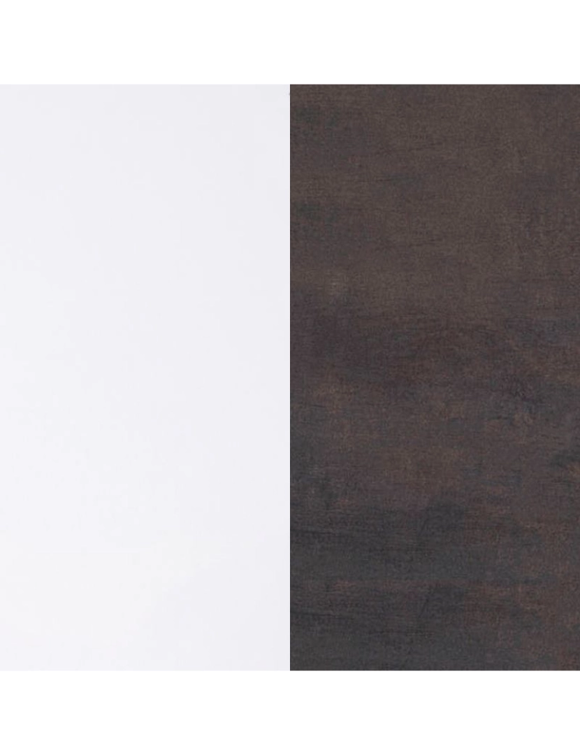 imagem de Pack salón con mesa de centro y mesa de comedor Arlet Blanco Artik (Blanco Mate) - Óxido 200 x 43 x 41 cm5