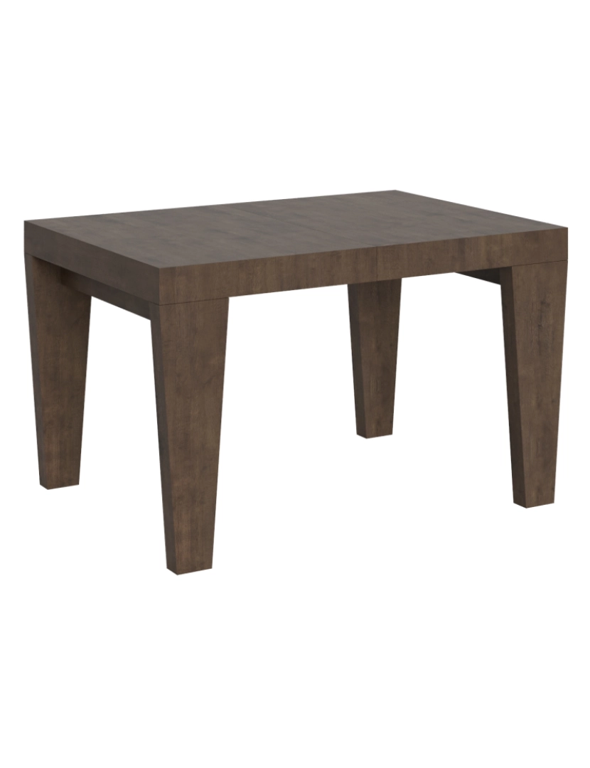 imagem de Mesa de jantar extensível 90x120/224 cm Spimbo Nogueira1