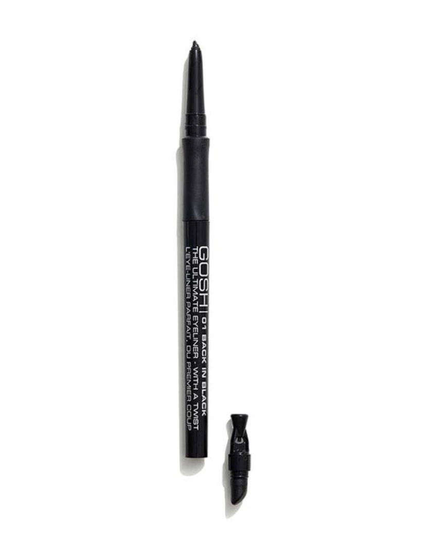 Gosh - The Ultimate Eyeliner With A Twist #01 Back In Black 0,4 Gr