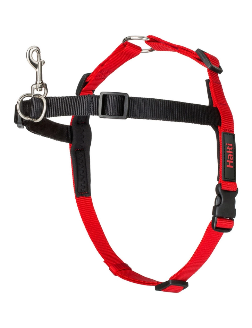 Company Of Animals - Arnês para Cães Company of Animals Halti Preto/Vermelho Tamanho S (36-64 cm)