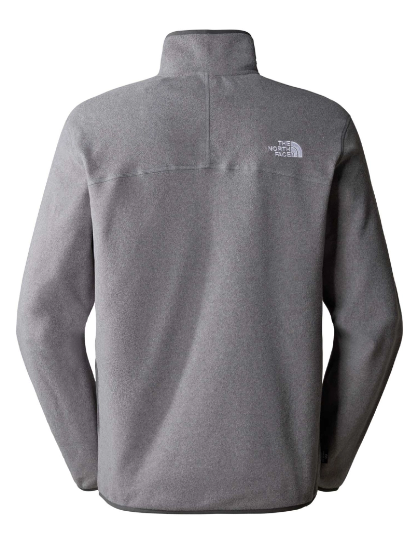 imagem de The North Face 100 Glacier Fleece Cinza3