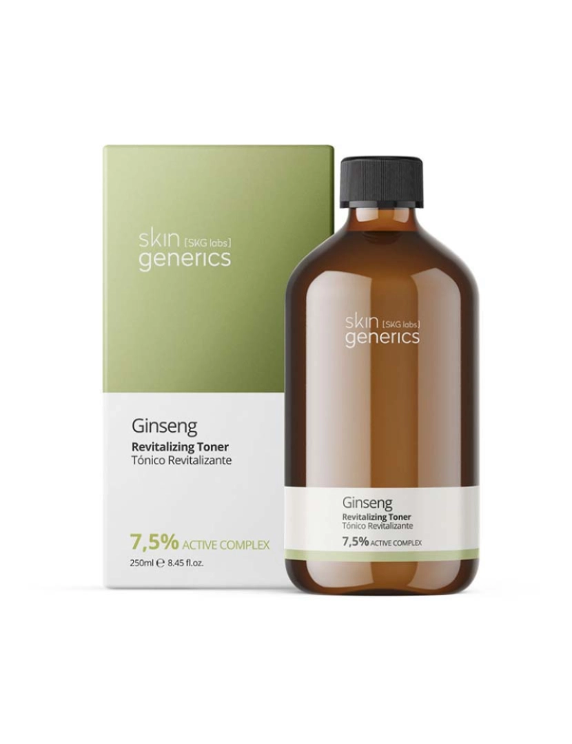 Skin Generics - Ginseng Tónico Revitalizante 7,5% 250 Ml