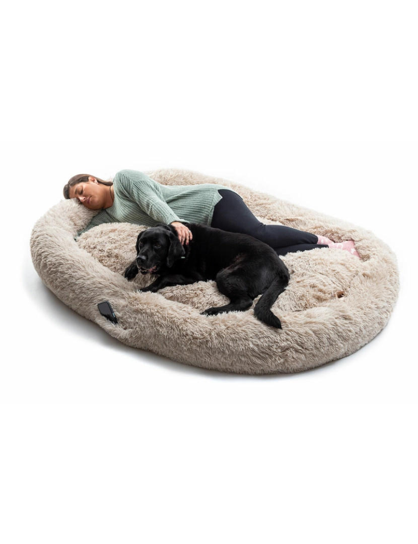 Innovagoods - Cama de Cães para Humanos | Human Dog Bed XXL InnovaGoods Beige