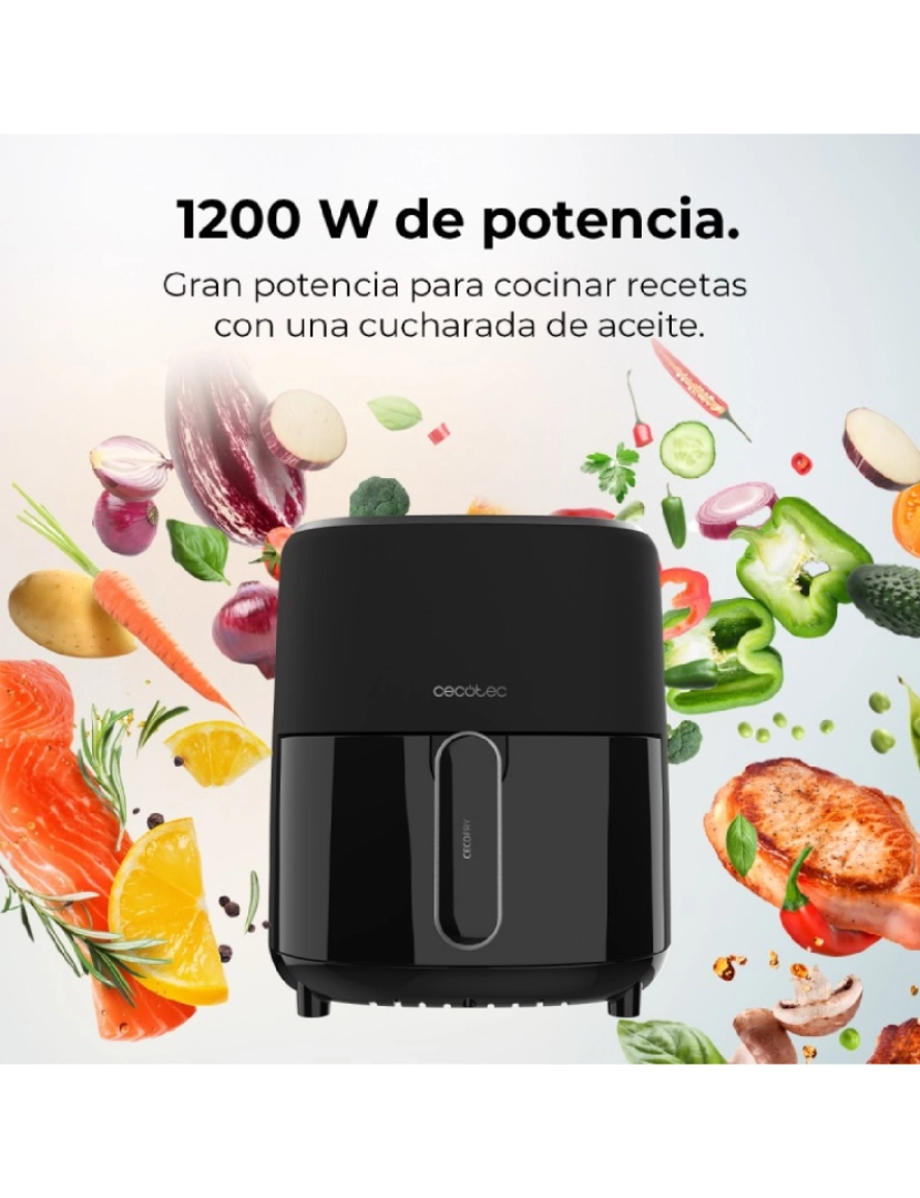 imagem de Cecotec Fritadeira dietética digital de 1200 W com 3,5 l de capacidade.2