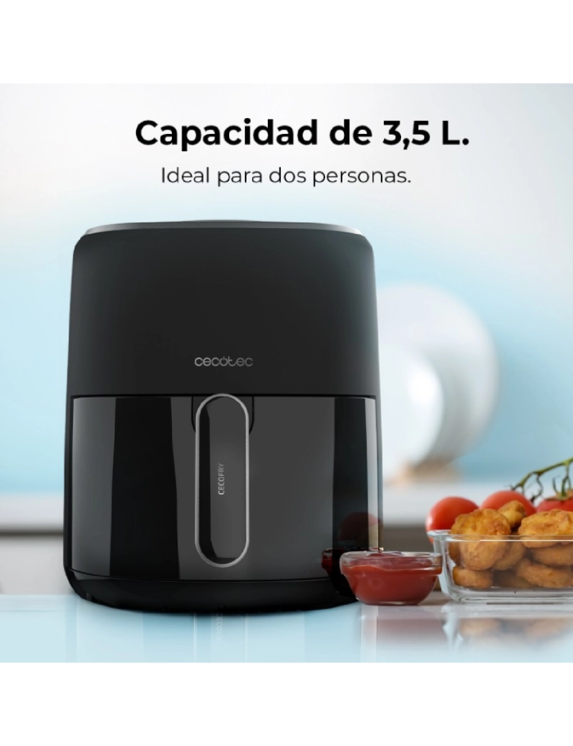 imagem de Cecotec Fritadeira dietética digital de 1200 W com 3,5 l de capacidade.3